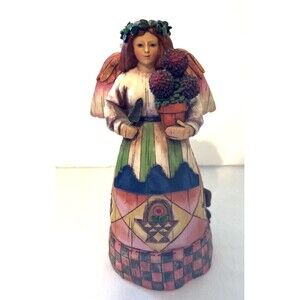 Jim Shore 2002 Angel of Persistence Figurine #108920 Heartwood Creek Vintage